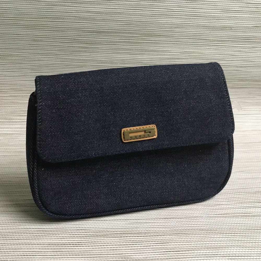 GUESS Luxe Denim Women’s Clutch Bag